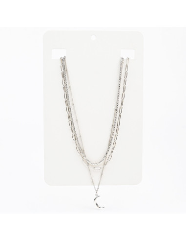 Collar de Triple Cadena | Infinita Moda