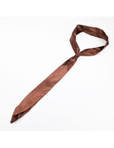 Corbata Seda Cacao