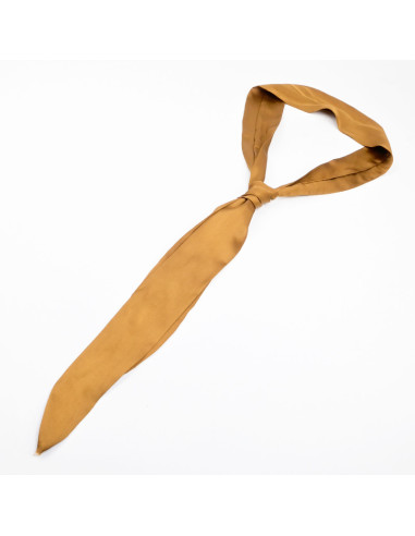 Corbata Seda Camel