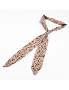 Corbata Print Camel