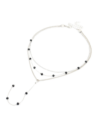 Collar Triple de Cadenas Intervenidos