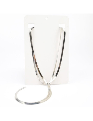 Collar Corbatero Dorado | Infinita Moda