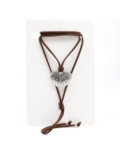 Collar de Gamuza y Dije | Infinita Moda