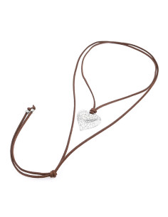 Collar de Gamuza y Dije | Infinita Moda