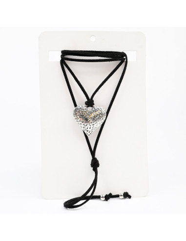 Collar de Gamuza y Dije | Infinita Moda