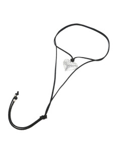 Collar de Gamuza y Dije | Infinita Moda