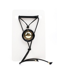 Collar de Gamuza y Acrílico | Infinita Moda