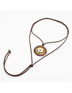 Collar de Gamuza y Acrílico | Infinita Moda
