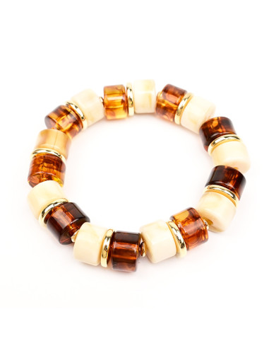 Pulsera Elástica Marmol | Infinita Moda
