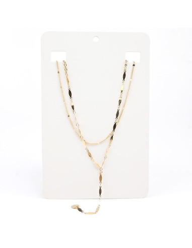 Collar Doble Corbatero | Infinita Moda