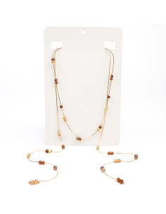 Collar Corbatero de Cadenas | Infinita Moda