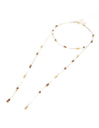 Collar Corbatero de Cadenas | Infinita Moda
