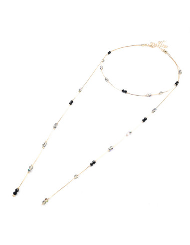 Collar Corbatero de Cadenas | Infinita Moda