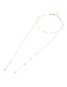 Collar Corbatero de Cadenas | Infinita Moda
