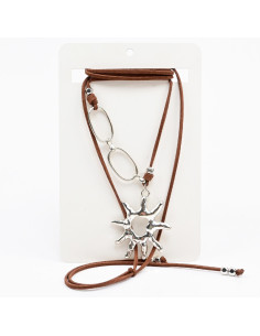 Collar Corbatero de Gamuza