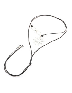 Collar Corbatero de Gamuza