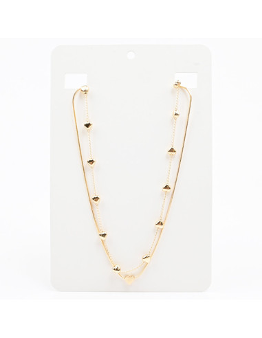 Collar Doble Cadenas