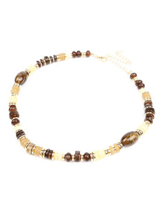 Collar Enhebrado Acrílico | Infinita Moda