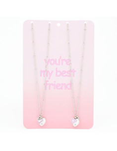 Collar corazones Friends