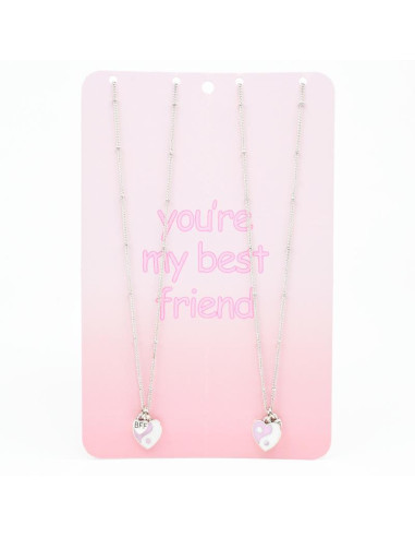 Collar corazones Friends