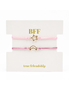 Set de Pulseras de Hilo BFF