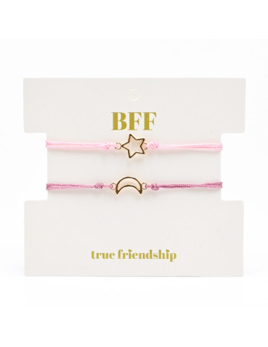 Set de Pulseras de Hilo BFF