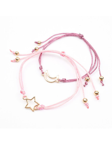Set de Pulseras de Hilo BFF