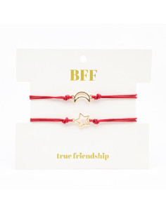 Set de Pulseras de Hilo BFF