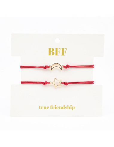 Set de Pulseras de Hilo BFF