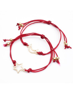 Set de Pulseras de Hilo BFF