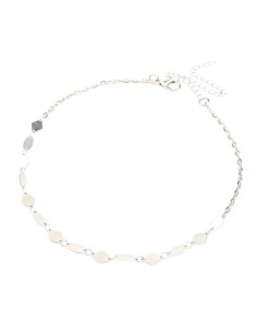 Choker de Cadena Níquel | Infinita Moda