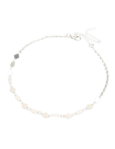 Choker de Cadena Níquel | Infinita Moda