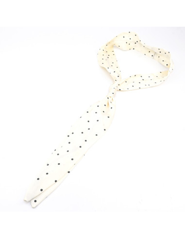 Corbata Dots Mini Sand