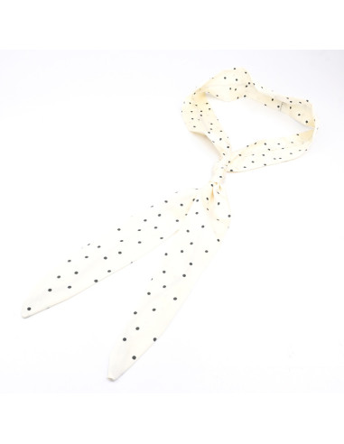 Corbata Dots Mini Sand