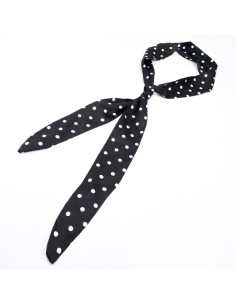 Corbata Dots Medum Black