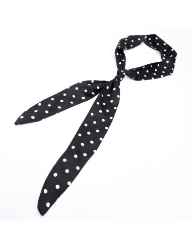 Corbata Dots Medum Black