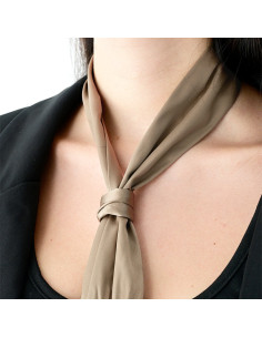 Corbata Seda Army Light