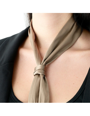 Corbata Seda Army Light