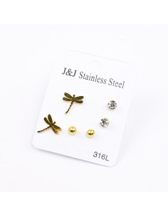 Mini Acero Dragon-Fly Gold (J7630)