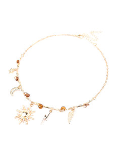 Collar de Cadena Intervenida | Infinita Moda