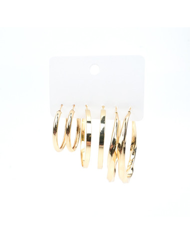 Aros Set Gold Twist (I7580)