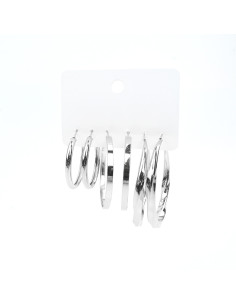 Aros Set Silver Twist (I7580)