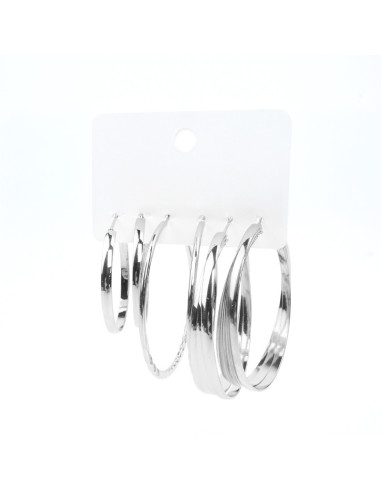 Aros Set Silver  (I7607)