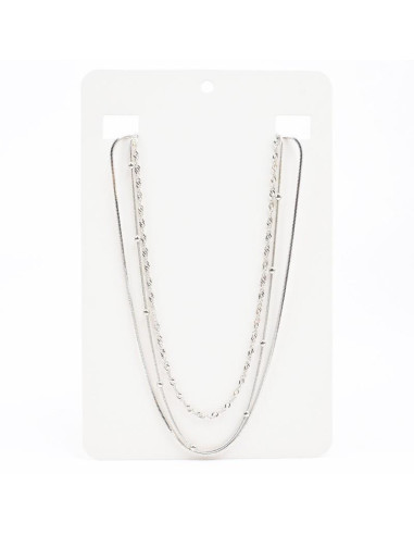 Collar de Triple Cadenas | Infinita Moda