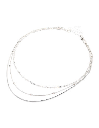 Collar de Triple Cadenas | Infinita Moda
