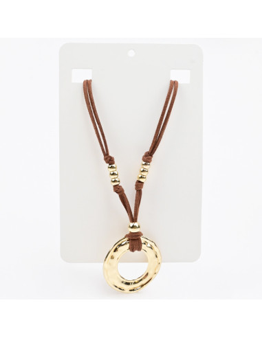 Collar de Gamuza Boho | Infinita Moda