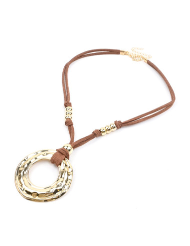 Collar de Gamuza Boho | Infinita Moda