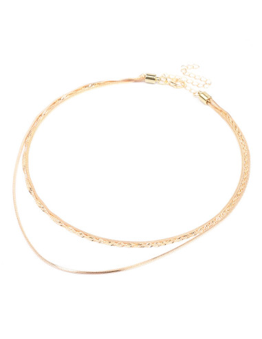 Collar de Cadenas | Infinita Moda
