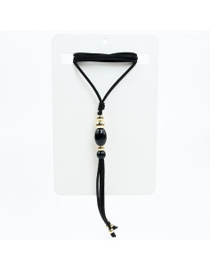 Collar Corbatero de Gamuza Boho