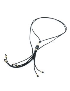 Collar Corbatero de Gamuza Boho
